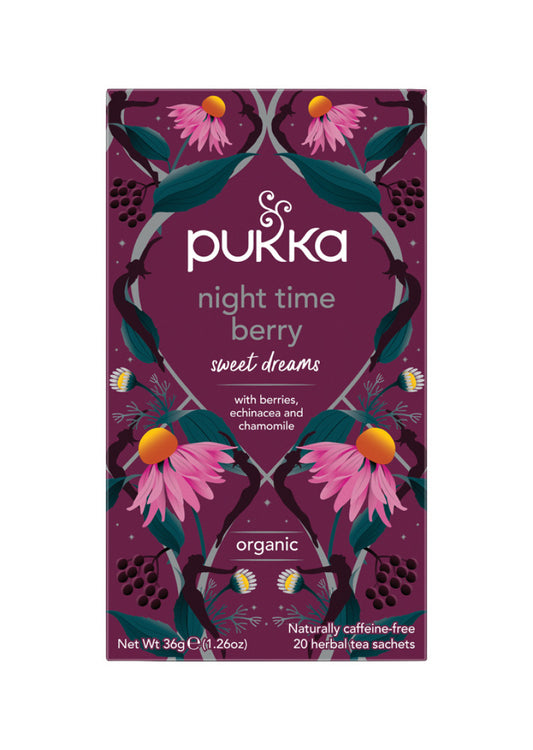 Pukka Org Night Time Berry X 20 Tea Bags