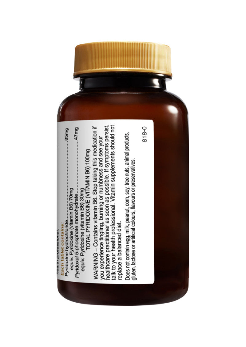 Herbs of Gold Vitamin B6 100mg 60t