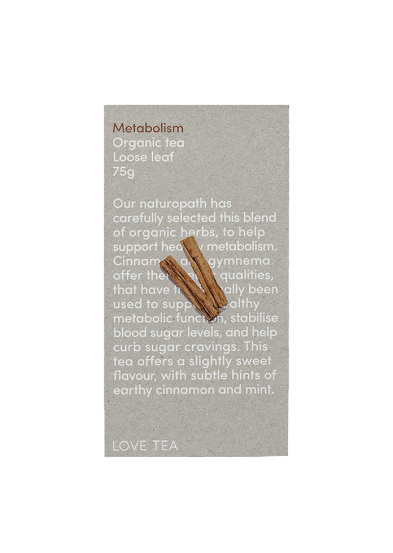 Love Tea Organic Metabolism Loose Leaf 75g
