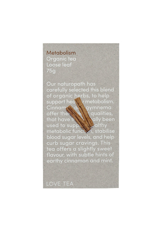 Love Tea Organic Metabolism Loose Leaf 75g