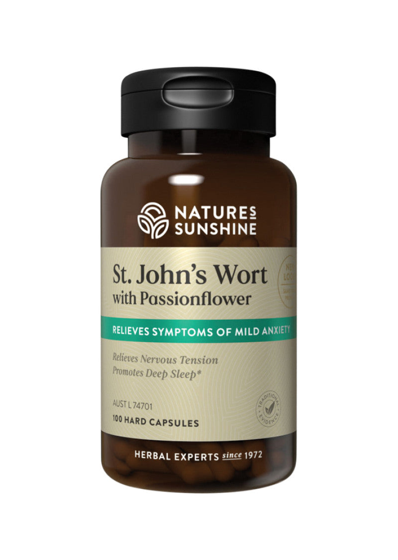 Nature's Sunshine St. John's Wort With Passionflower 100c