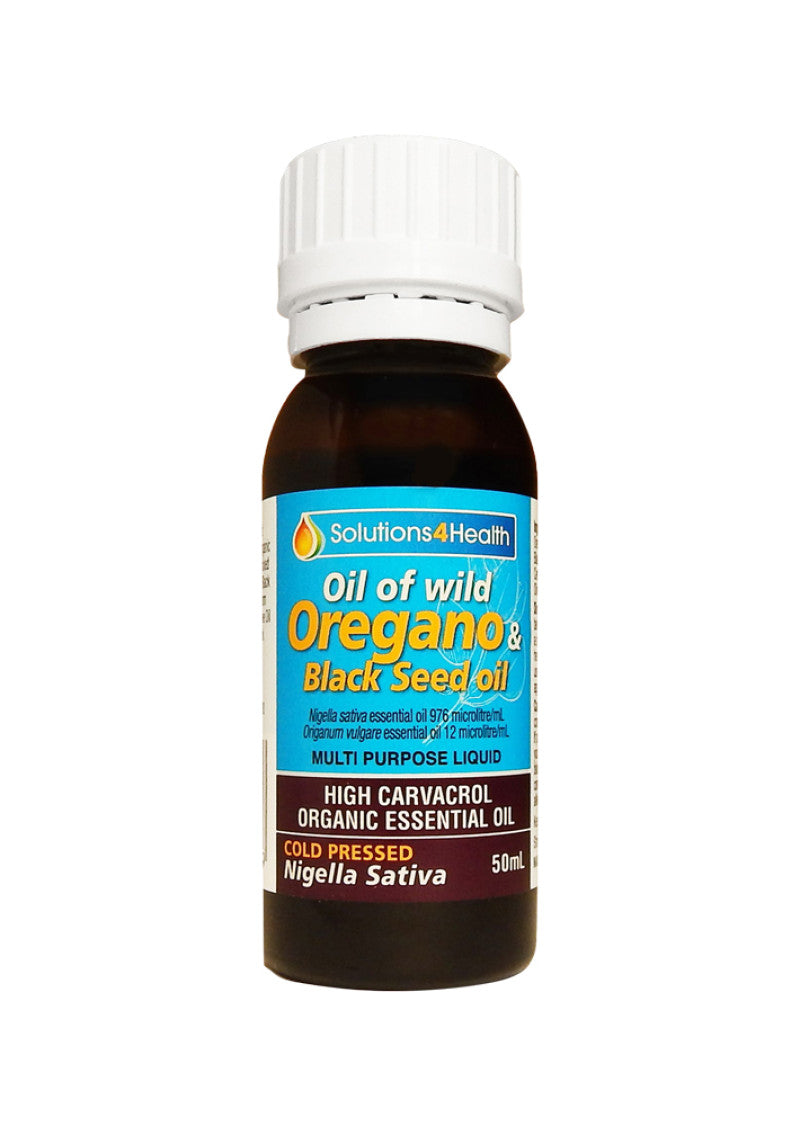 Solut 4 Health Oil Wild Oregano & Black Seed Oil 50ml