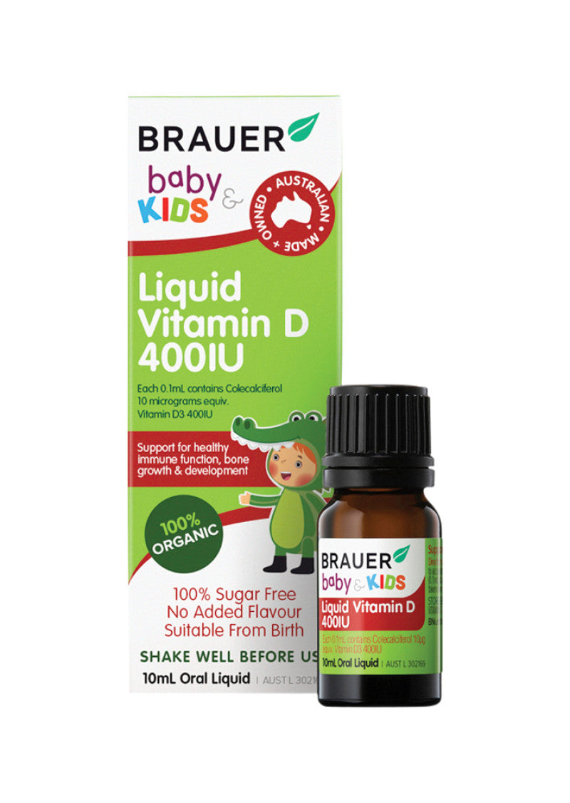 Nuchev Baby Kids Liquid Vitamin D 400iu 10ml