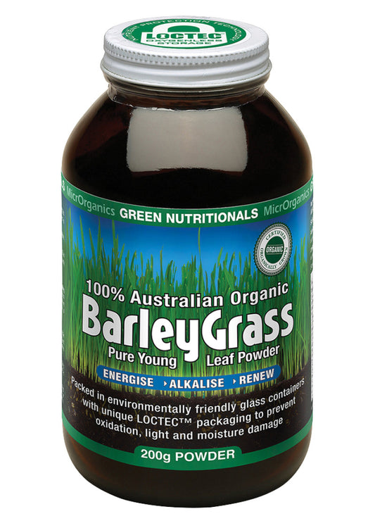 Green Nutritionals Org Aust Barleygrass Powder 200g