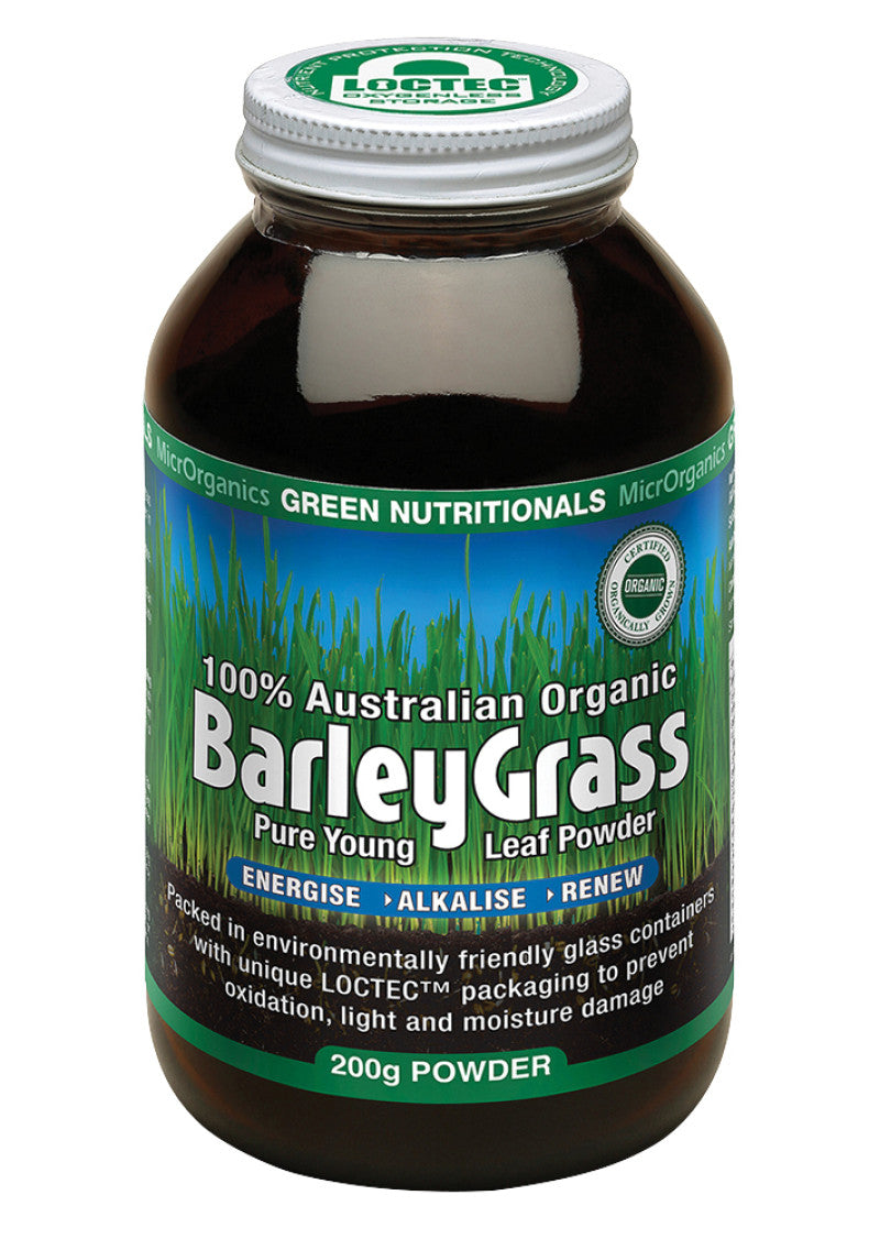 Green Nutritionals Org Aust Barleygrass Powder 200g