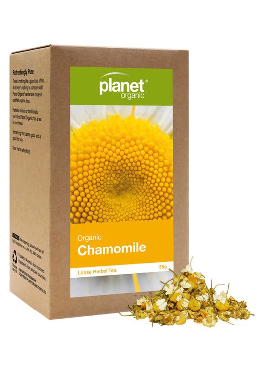 Planet Organic Org Chamomile Loose Leaf Tea 35g