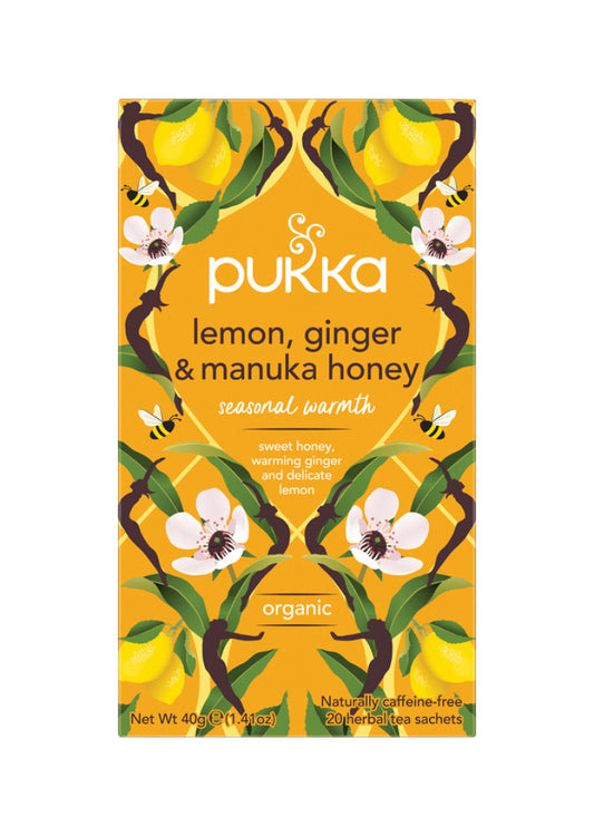 Pukka Org Lemon, Ginger And *sell Thru, New Sku 2893754*