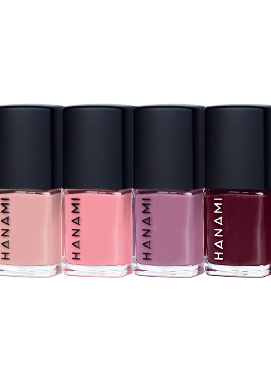 Hanami Nail Polish Collection Tootsie 9ml X 4 Pack