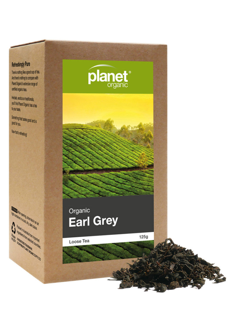 Planet Organic Org Earl Grey ** Sell Through **