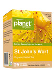 Planet Organic Org St John's Wort Herbal Tea X 25 Tea Bags