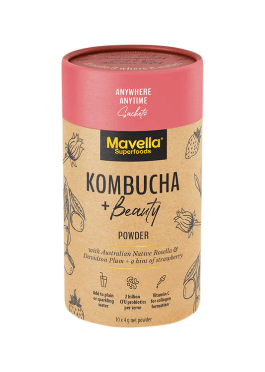 Mavella Superfoods Kombucha Plus Beauty Pwd Sach 4g X10 Pk