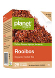 Planet Organic Org Rooibos Herbal Tea X 25 Tea Bags