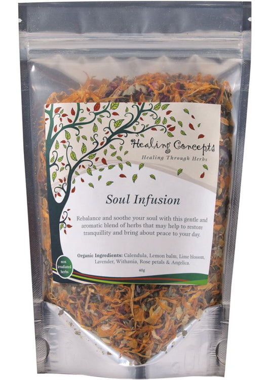 Healing Concepts Org Tea Blend Soul Infusion 30g