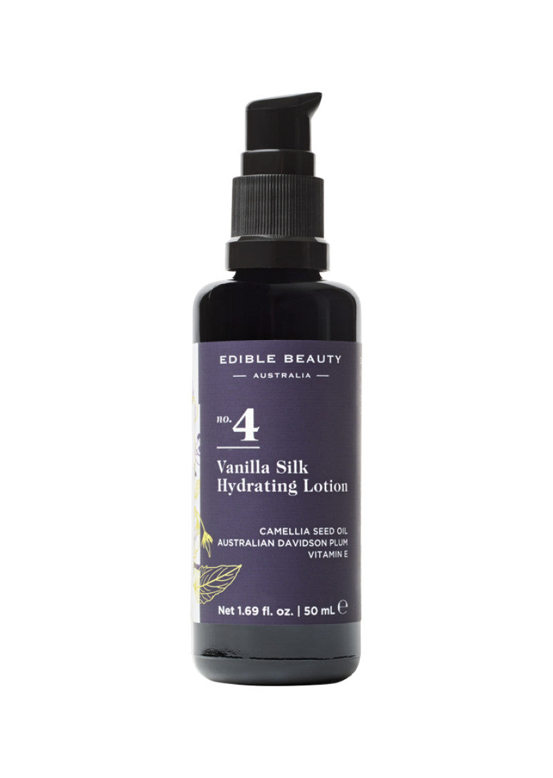 Edible Beauty Aus No. 4 Lotion Hydrating Vanilla Silk 50ml