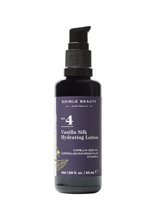 Edible Beauty Aus No. 4 Lotion Hydrating Vanilla Silk 50ml