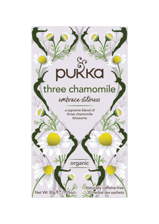 Pukka Org Three Chamomile X 20 **sell Through**