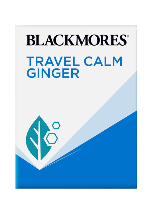 Blackmores Travel Calm Ginger Cap 400mg