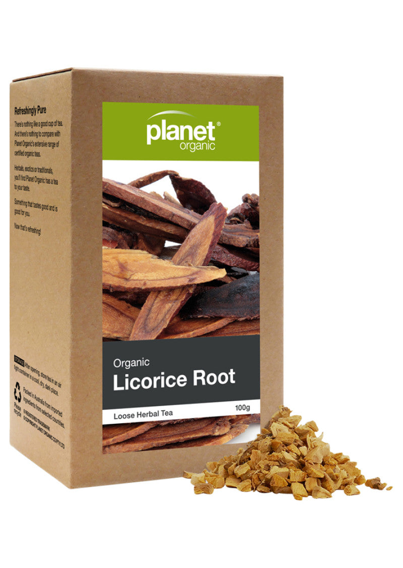 Planet Organic Org Licorice Root Loose Leaf Tea 100g