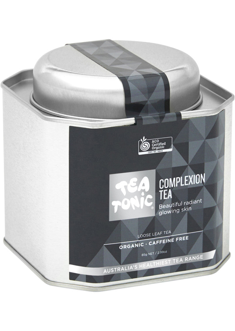 Tea Tonic Org Complexion Tea Caddy Tin 85g
