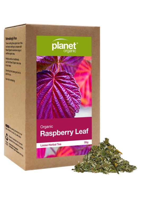 Planet Organic Org Raspberry Leaf Loose Leaf Tea 35g