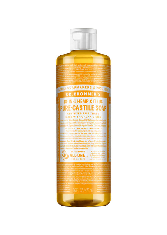Dr. Bronners Pure Castile Liq Magic Soap Citrus 473ml