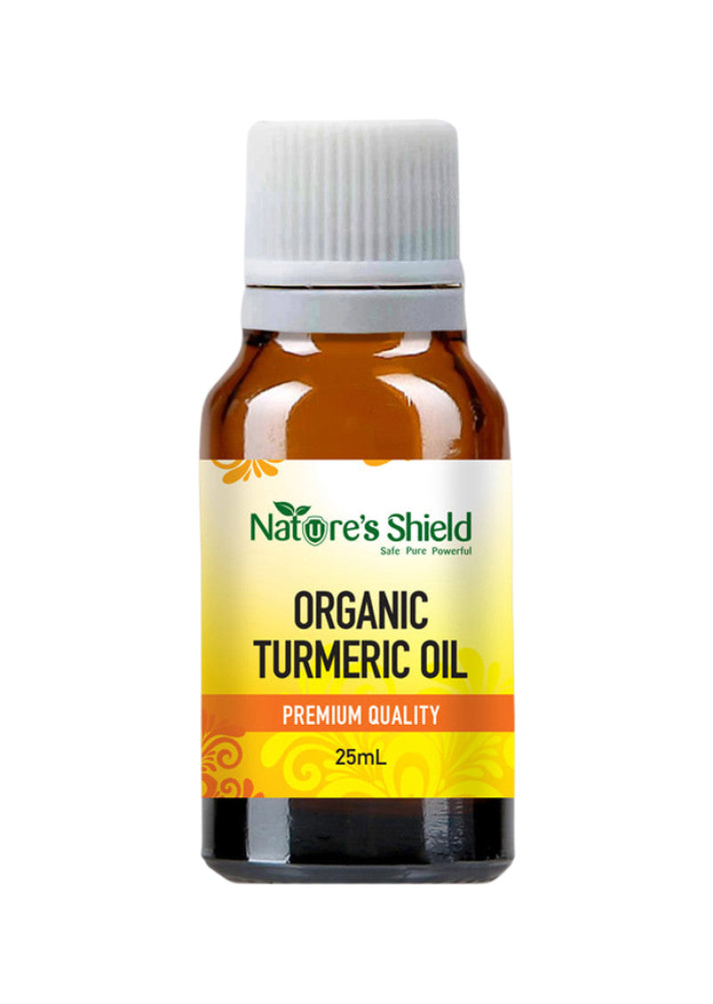 Nature's Shield Org Essential Oil Turmeric 25ml