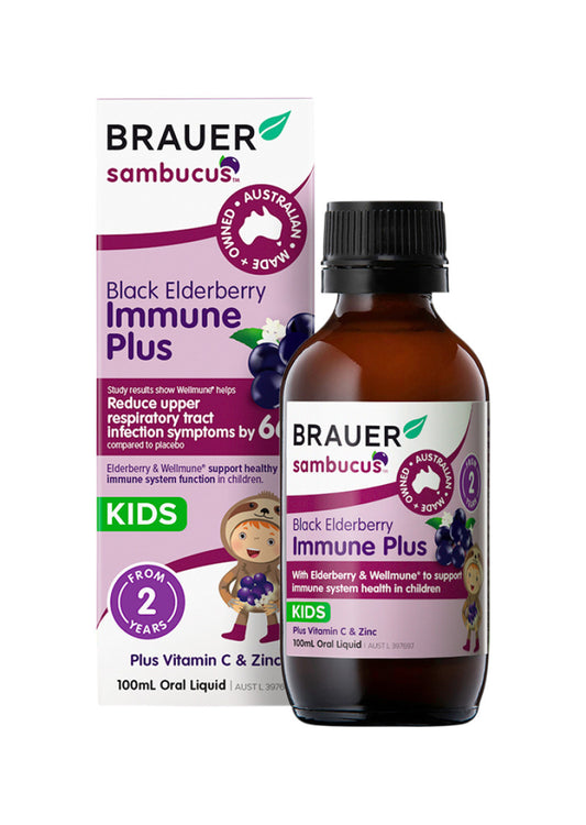 Nuchev Blk Eberry Immune Kids 100ml