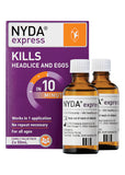 Nuchev Nyda Express (kills Headlice And Eggs) 50ml X 2 Pk