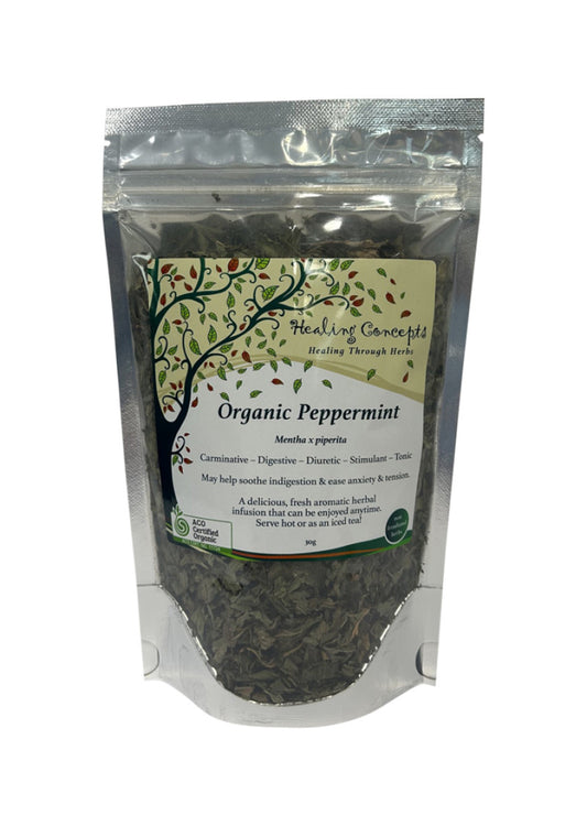 Healing Concepts Org Tea Peppermint 30g