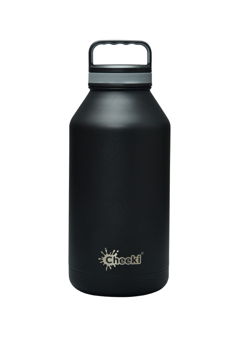 Cheeki Insulated Bottle Adventure Black 2l