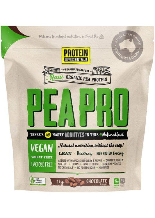 Protein Supplies Protein Pea Isolate Chocolate 1kg