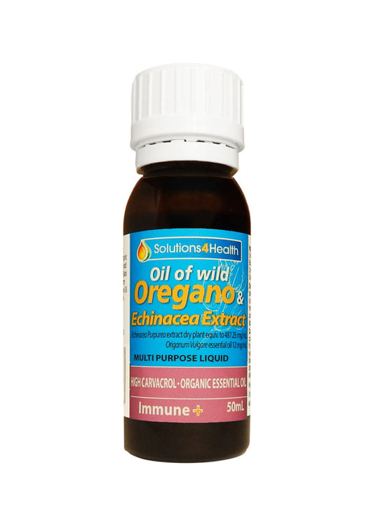 Solut 4 Health Oil Wild Oregano & Echinac Extract 50ml