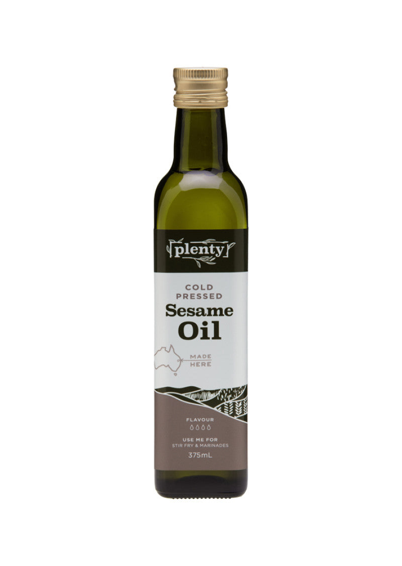 Plenty Cold Pressed Sesame Oil **sell Through**