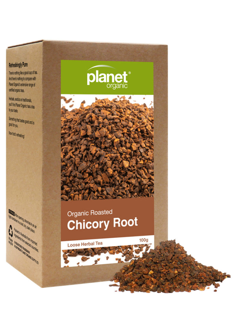 Planet Organic Org Chicory Root Roast Loose Leaf Tea 100g