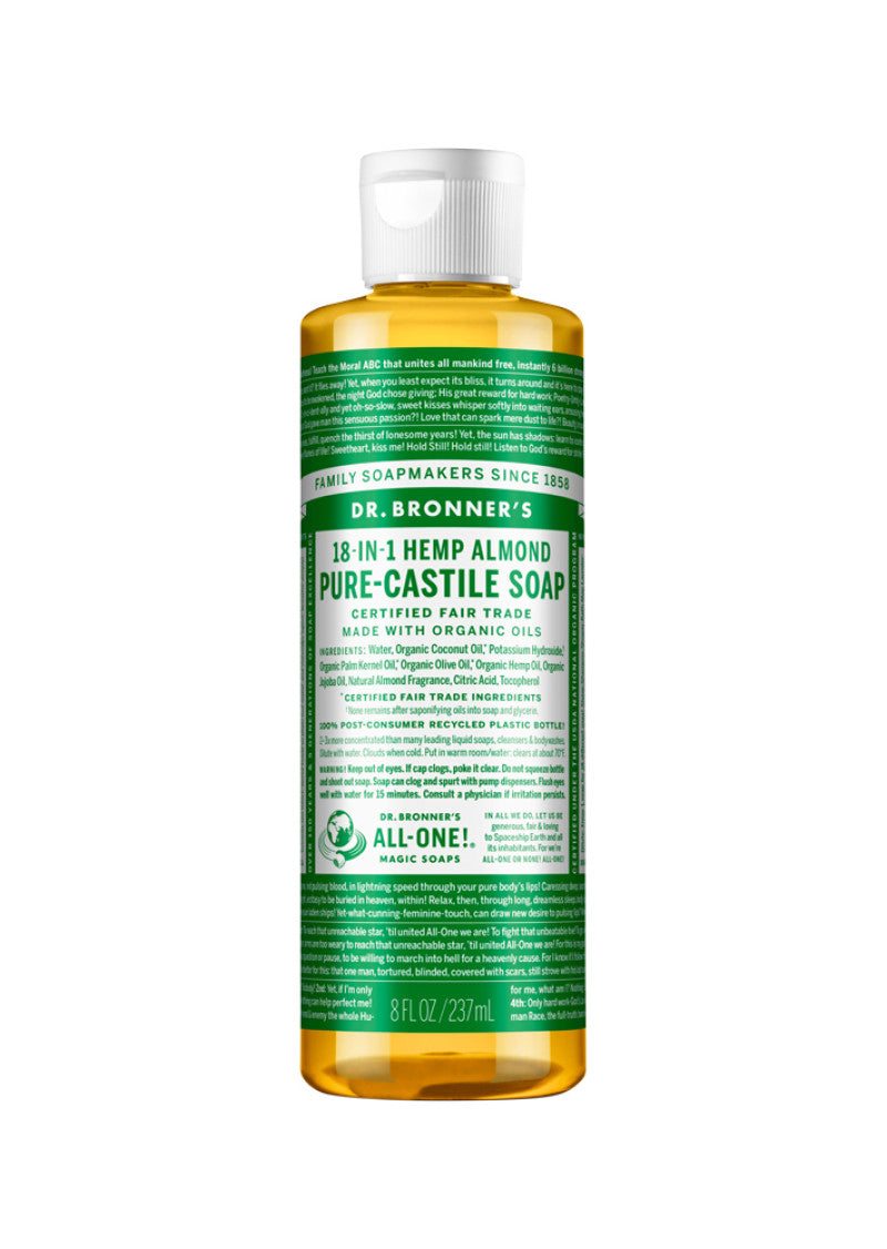 Dr. Bronner's Pure Castile Liq Magic Soap Almond 237ml