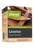 Planet Organic Org Licorice Herbal Tea X 25 Tea Bags