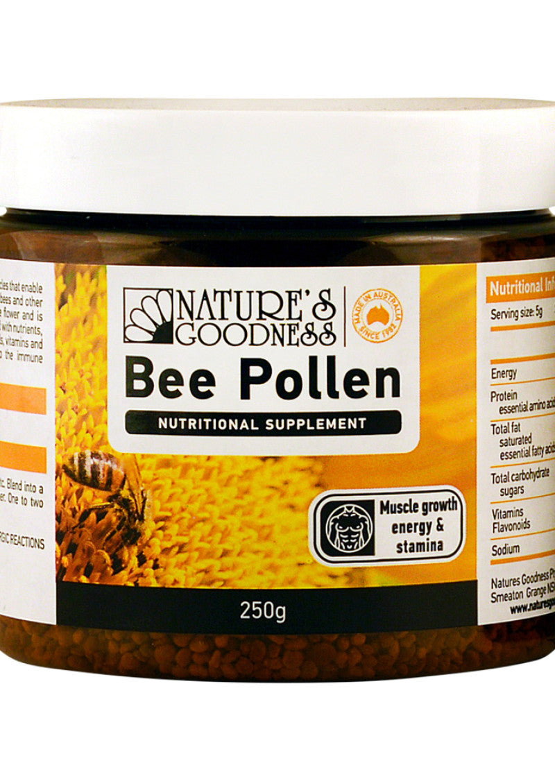 Nat Goodness Bee Pollen 250g ** Sell Through **