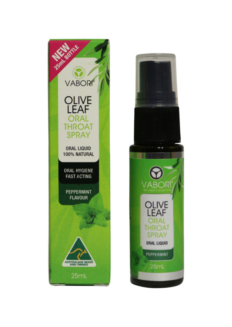 Vabori Olive Leaf Throat Spray ** Obsolete Manufacturer **