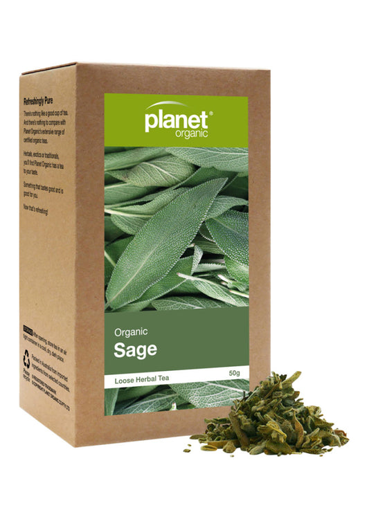 Planet Organic Org Sage Loose Leaf Tea 50g