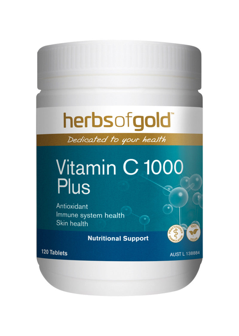 Herbs Of Gold Vitamin C 1000 Plus 120t
