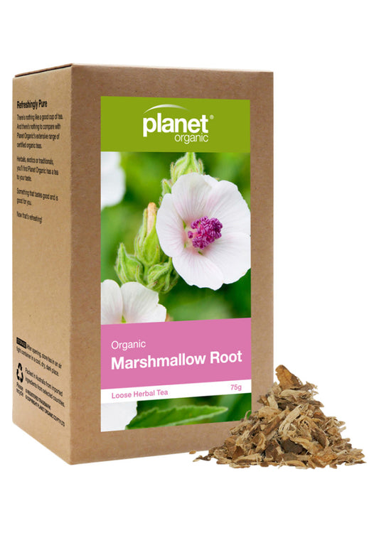 Planet Organic Org Marshmallow Root Loose Leaf Tea 75g