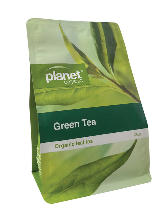 Planet Organic Org Green Tea Loose Leaf Tea 125g