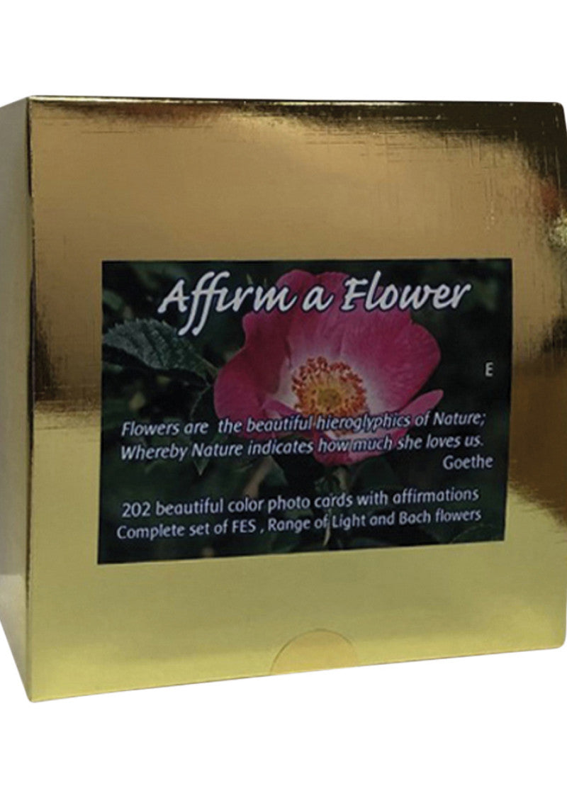 FES Cards Affirm a Flower Complete Set (Bach, Quintessentials & Range Of Light) x 202 Cards