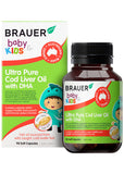 Nuchev Baby Kids Ultra Pure Cod Liver Oil With Dha 90c