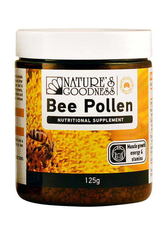 Nat Goodness Bee Pollen 125g ** Sell Through **