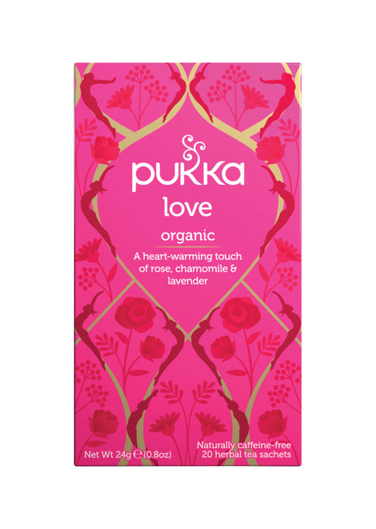 Pukka Org Love X 20 Tea Bags **sell Through**