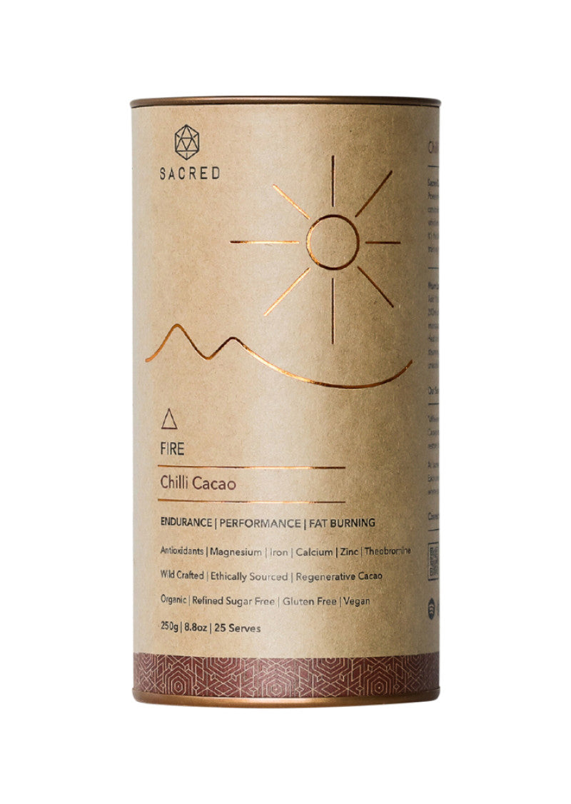 Sacred Taste Org Drinking Cacao (Chilli Cacao) Fire 250g