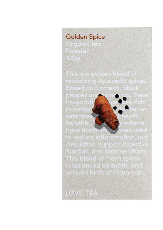 Love Tea Organic Golden Spice Loose Leaf 100g
