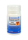 Martin Pleasance Tissue Salts Comb P (poor Circulation) 125t