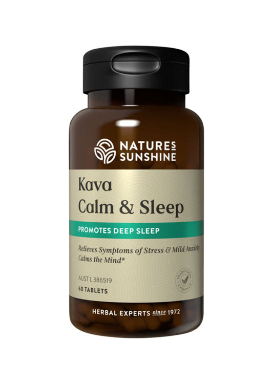 Nature's Sunshine Kava Calm And Sleep 60t
